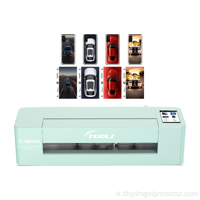 Máy cắt phim hydrogel logo tùy chỉnh